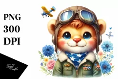 Colorful Baby Lion | Sublimation | Clipart Product Image 3