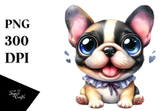 Cute French Bulldog, Transparent PNG Product Image 1