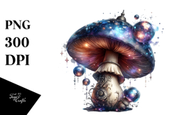 Shiny Magical Mushroom PNG Product Image 1