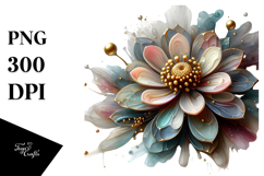 Glossy Zinnia PNG Product Image 1