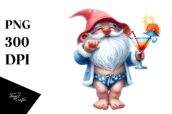 Whimsical Gnome Cocktail PNG Product Image 1