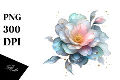 Shiny Camellia Splash, Transparent PNG Product Image 3