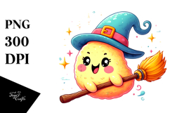 Cute Vibrant Broom Sublimation Clipart Product Image 1