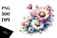 Vibrant Small Daisy | Clipart Product Image 1