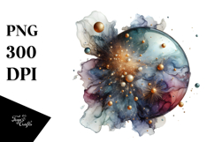 Glossy Cosmos in Material, PNG Product Image 1