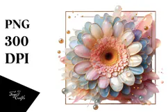 Colorful -like Flowers PNG Product Image 1