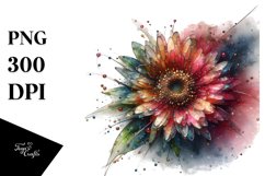 Abstract Artistic Gerbera Sublimation Clipart Product Image 3