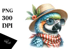 Colorful Baby Macaw, Vibrant PNG Product Image 1