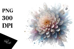 Abstract Chrysanthemum Clipart Product Image 1