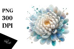 Abstract Chrysanthemum -Like | Clipart Product Image 3
