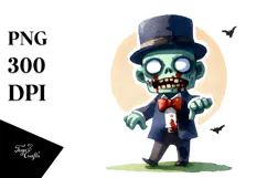 Simple Funny Halloween Clipart, Transparent PNG Product Image 1