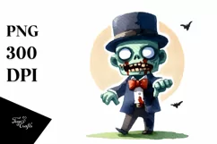 Simple Funny Halloween Clipart, Transparent PNG Product Image 3