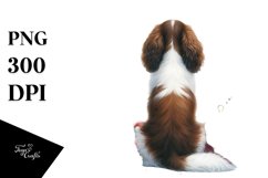 English Springer Spaniel with Christmas Decor, High-Res PNG Product Image 1