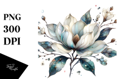 Magnolia with Material, Transparent PNG Product Image 1