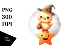 Cute Halloween Duck, High-Res PNG Product Image 1