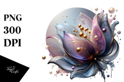 Glossy Tulip PNG Product Image 1