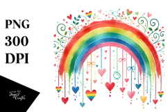 Simple Smiling Rainbow, Transparent PNG Product Image 1
