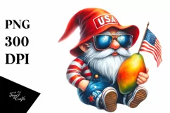 Gnome in the Style of | Sublimation | Clipart Product Image 3