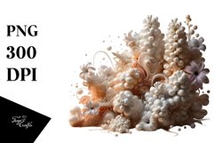 Abstract Glossy Hyacinth Zinnia Clipart Product Image 3