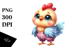 Funny Standing Rooster Halloween Clipart Product Image 1