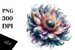 Abstract Anemone Sublimation Clipart Product Image 3