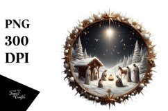 Christmass Nativity Scene PNG Product Image 1