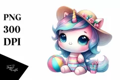 Cute Baby Unicorn from a Mystical Planet | Sublimation | Product Image 3