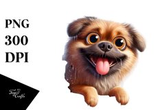 Crazy Looking Mastiff on Ice | Sublimation | Clipart Product Image 3