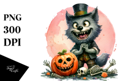 Simple Funny Halloween Clipart, Transparent PNG Product Image 1