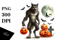 Simple Funny Halloween Clipart, Transparent PNG Product Image 1