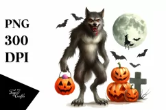 Simple Funny Halloween Clipart, Transparent PNG Product Image 3