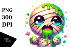 Overjoyed Mummy Dripping Green Slime.png Product Image 1