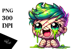 Overjoyed Mummy Dripping Green Slime.png Product Image 1