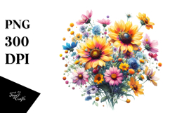 Small Sunflower Clipart Product Image 1