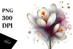 Abstract Artistic Crocus -Like Material | Sublimation | Product Image 3