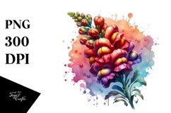 Glossysnapdragon Shiny Metallic Wood Sublimation Clipart Product Image 3