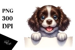 Colorful Small Baby English Springer Spaniel | Sublimation Product Image 3