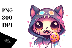 Spooky Cat with Lollipop.png Product Image 1
