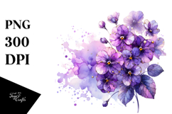 Violet with -Like Material, High-Res PNG Product Image 1