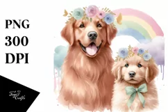Cute Pet Chesapeake Bay Retriever Watercolor | Sublimation Product Image 3