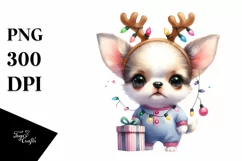 Expressive Baby Chihuahua PNG Product Image 1