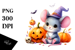 Simple Halloween Scenery Clipart Product Image 1