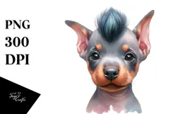 Enthusiastic Baby Doberman Pinscher.png Product Image 1