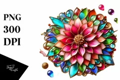 Watercolor Luxury Flower Splash Clipart Product Image 3