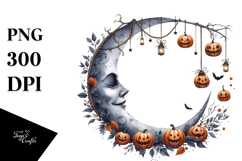 Half Moon Halloween PNG Product Image 1