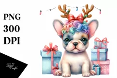 Crazy French Bulldog PNG Product Image 1