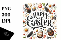Easter Clipart |T-shirt, Mug, Tumbler Product Image 1