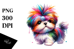 Expressive Shih Tzu Baby PNG Product Image 1