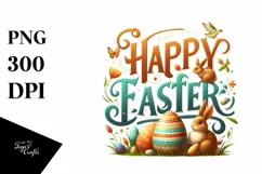 Easter Clipart |T-shirt, Mug, Tumbler Product Image 1