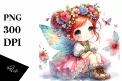 Colorful Fairy PNG Product Image 3